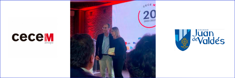 El colegio Juan de Valdés recibe el premio en valores sociales de la patronal educativa CECE Madrid 
